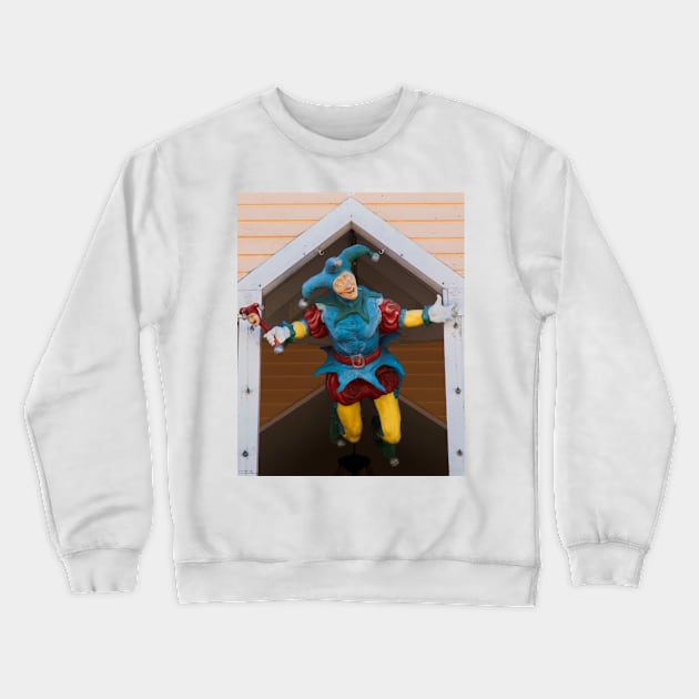 Key West Art - The Flying Jester © Crewneck Sweatshirt by PrinceJohn